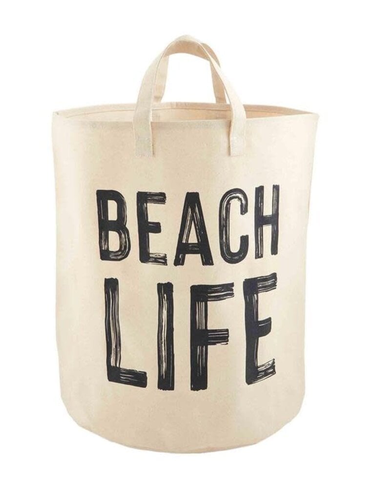 Beach Life Canvas Tote