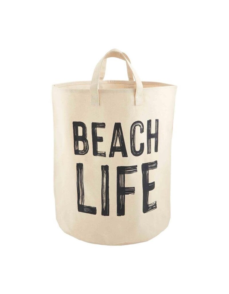 Beach Life Canvas Tote