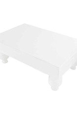 White Footed Serving Stand