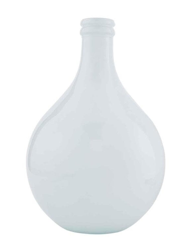 White Carafe Vase