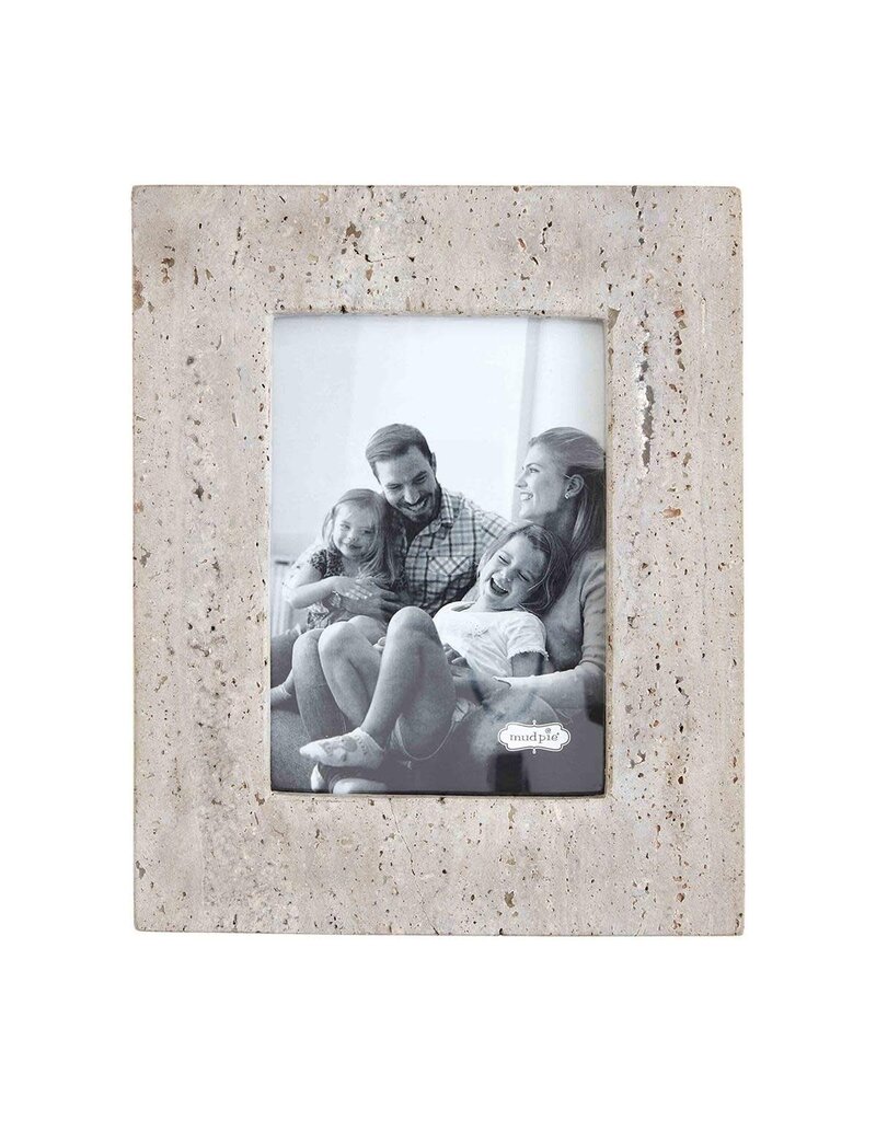 5X7 Grey Travertine Frames