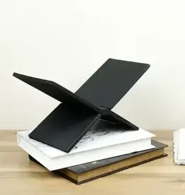 15" Black Wood Book Holder