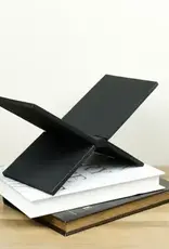 15" Black Wood Book Holder