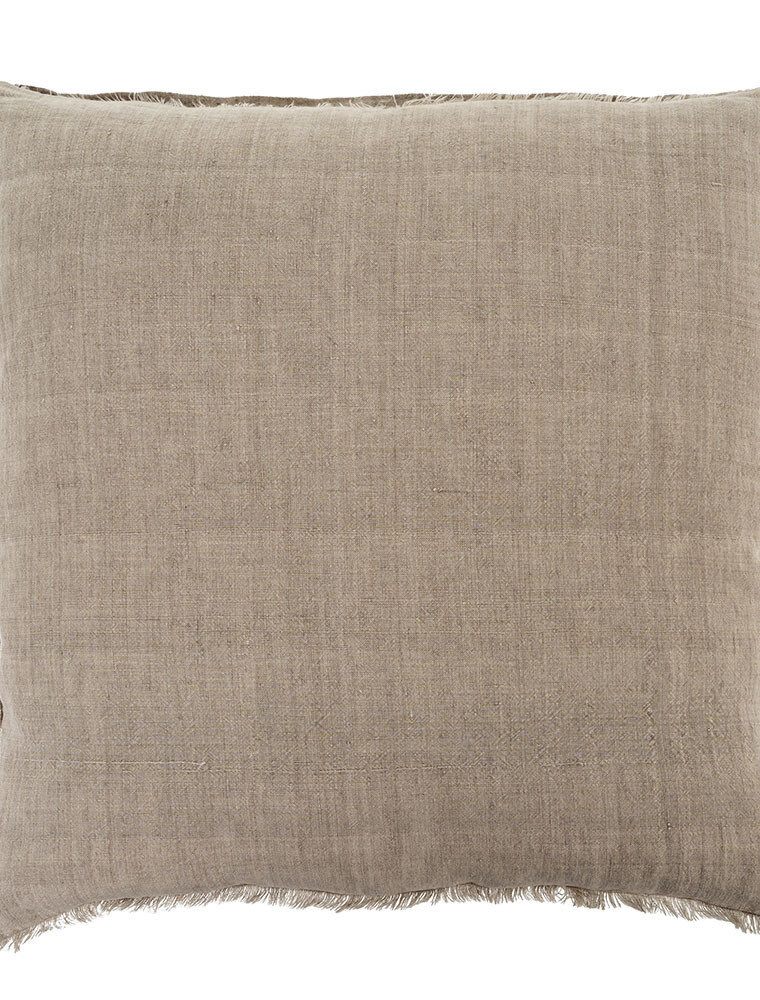 24x24 Dove Lina (light mauve) Linen Pillow