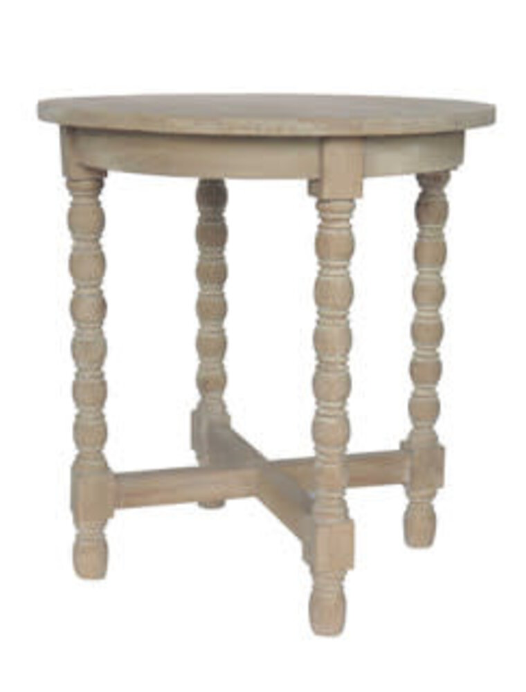 Adair Natural Adair Bobbin Leg Side Table