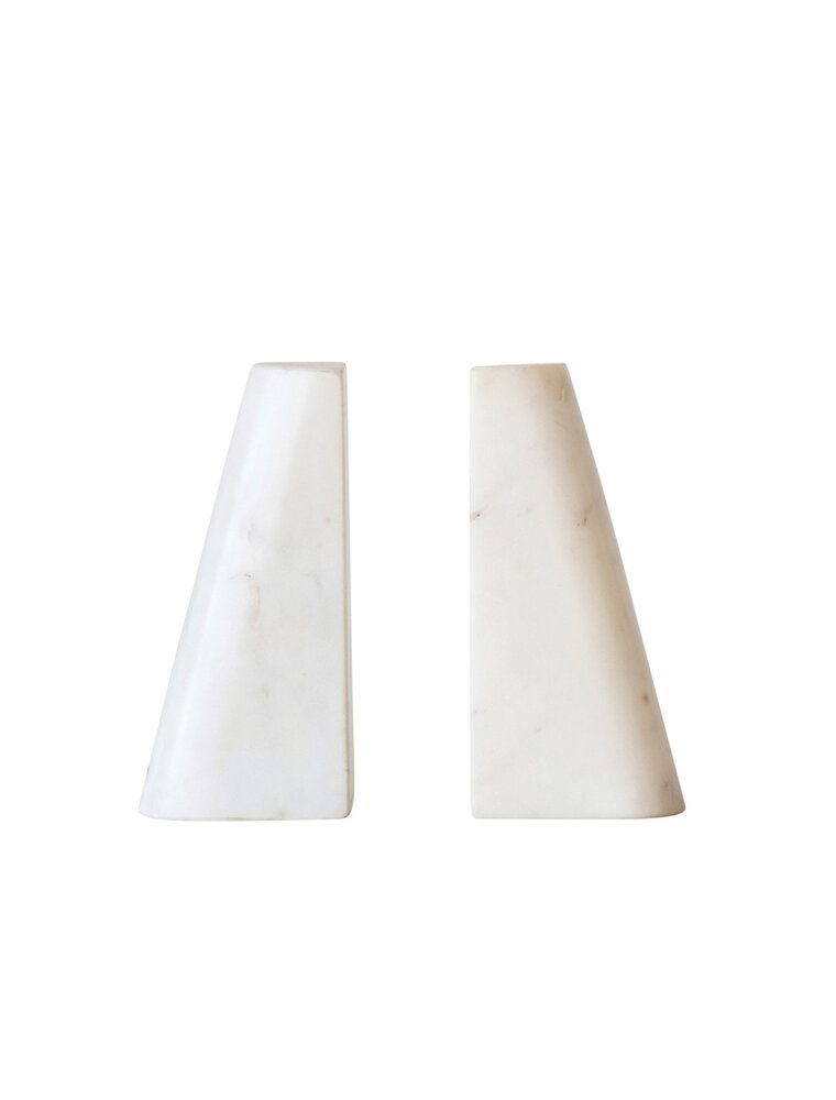 Marble Marble Bookends, Set of 2