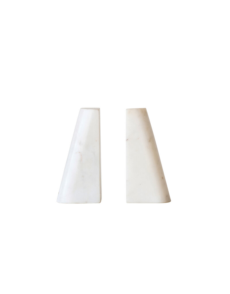 Marble Marble Bookends, Set of 2