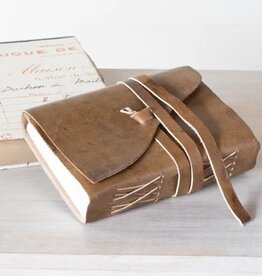 Light Leather Hand Tied Journal