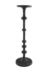 Large Black Metal Candlestick