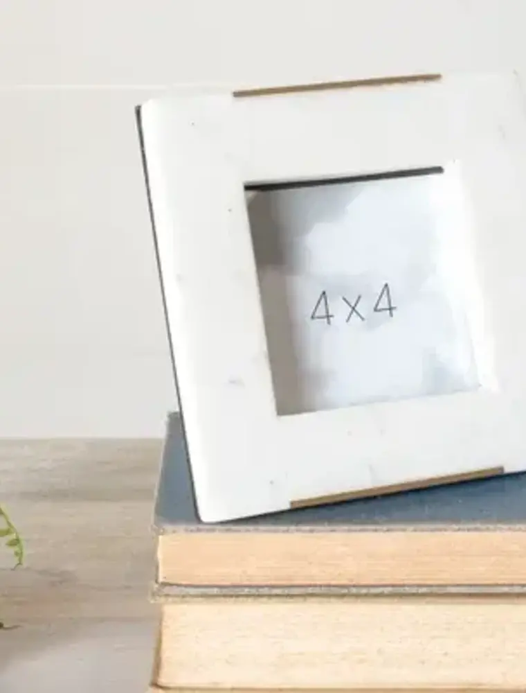 Marble 4x4 Marble Photo Frame