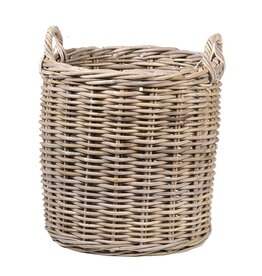 Mona Large Mona Round Rattan Basket, EACH