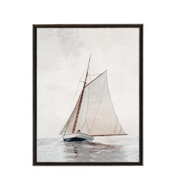 Watercolor Sailboat - Left