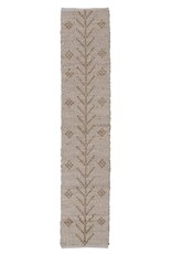 Buttercup Hand Woven Seagrass & Cotton Table Runner, Two-Sided