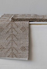 Buttercup Hand Woven Seagrass & Cotton Table Runner, Two-Sided