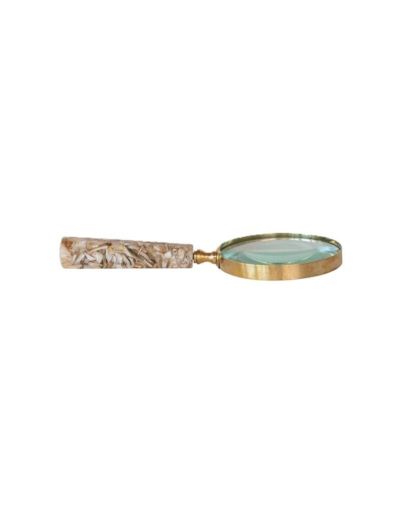 Mineral & Sand Mother of Pearl Magnifying Glass