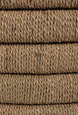 Seagrass 32" Wide Seagrass Ribbed Coffee Table, Natural