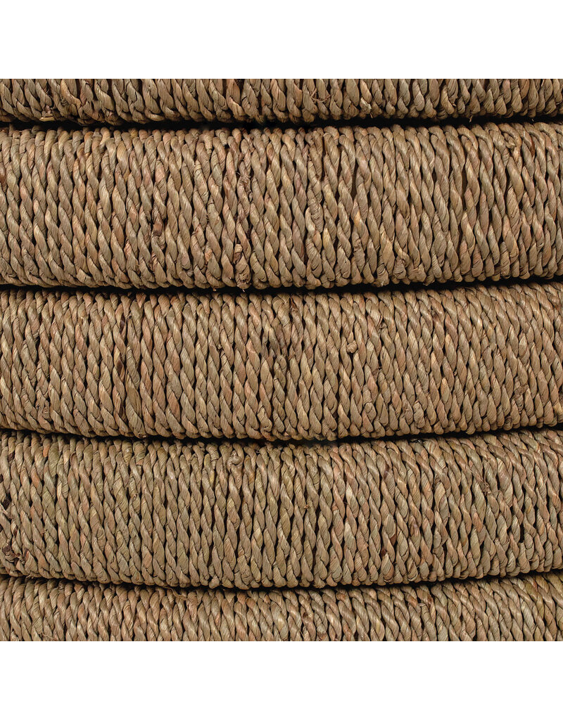 Seagrass 32" Wide Seagrass Ribbed Coffee Table, Natural