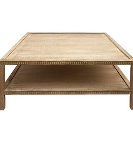 Southern Sky Taylor Square Coffee Table, White Wash