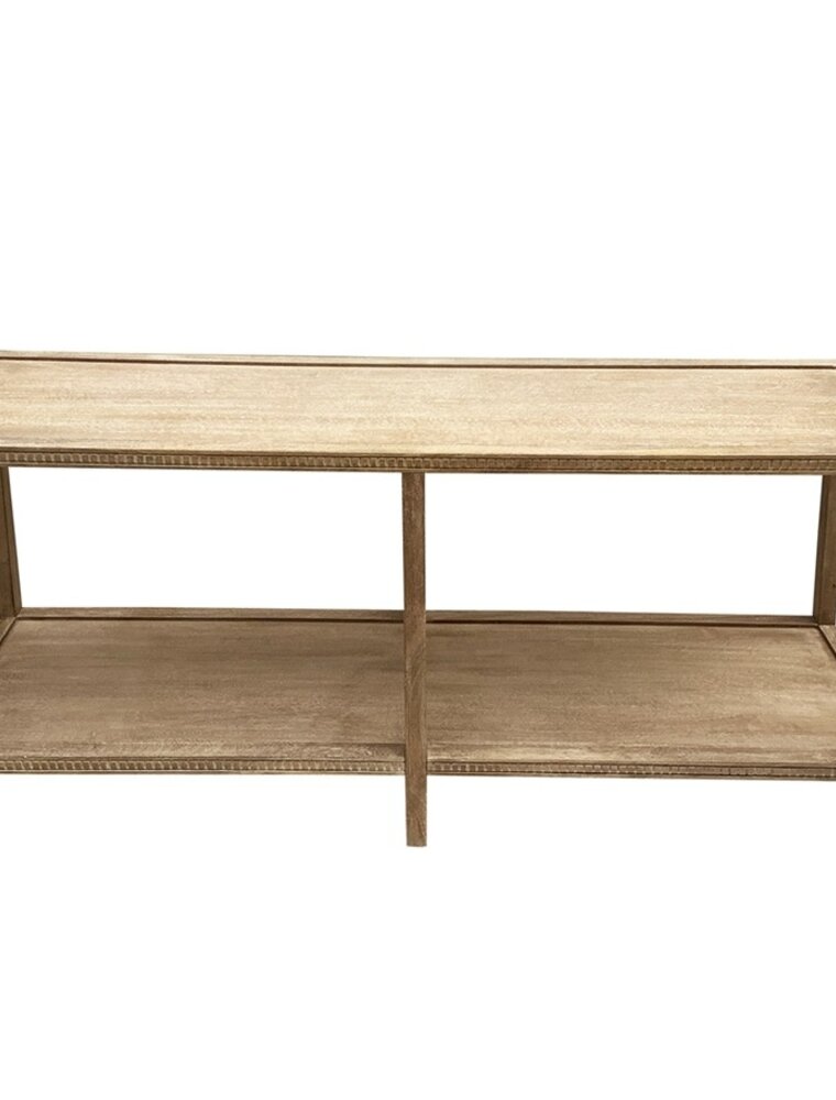 Southern Sky Taylor Console Table, Natural White Wash