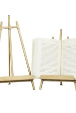 Atelier Metal Gold Book Easel, Set of 2