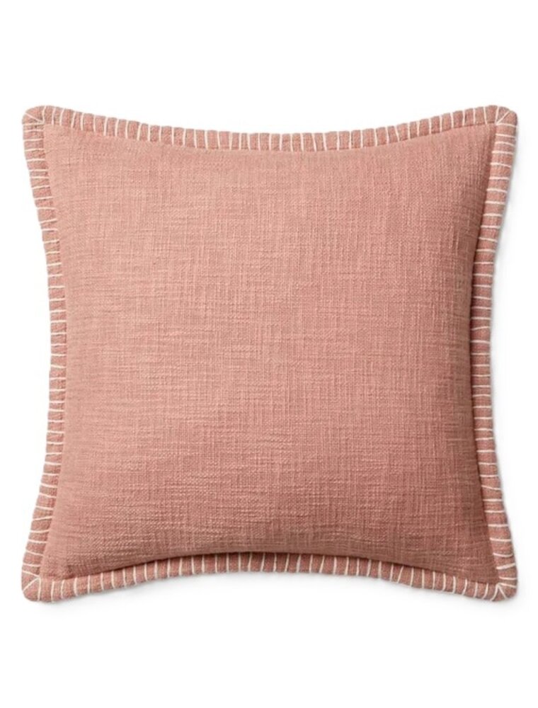 LOLOI 22" x 22" Down Fill Pink, PLL0109