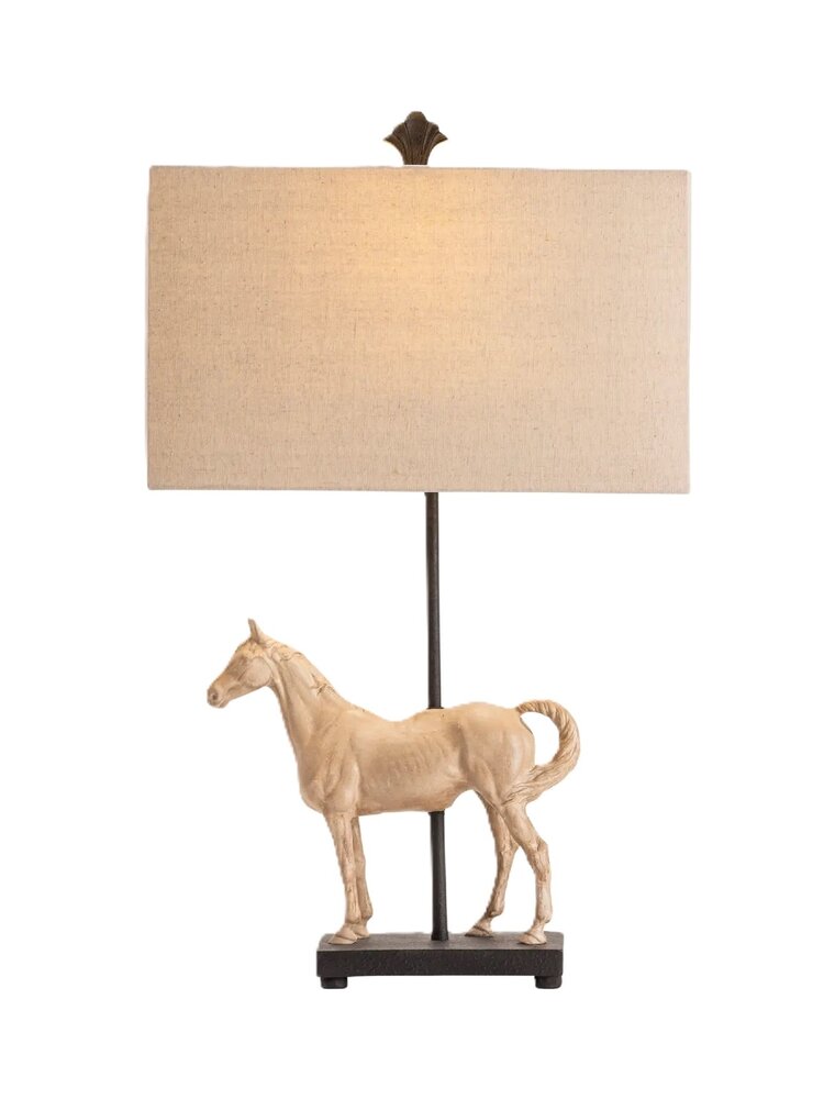 Crestview Chase Horse Table Lamp