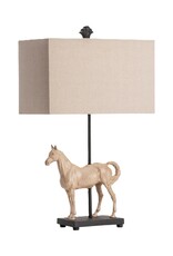 Crestview Chase Horse Table Lamp