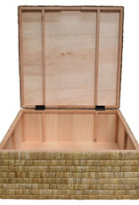 Abaca Abama Square Coffee Table Trunk