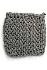Backyard Farmer Dark Grey Cotton Crocheted Pot Holder