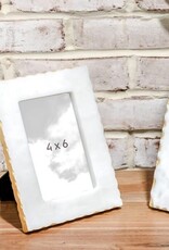 PD Home 4x6 Gold Foil Marble Frame