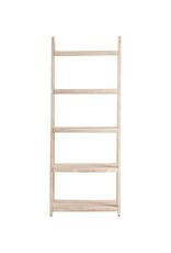 Bengal Manor Riverview Etagere Display Shelves, Acacia Wood White Wash
