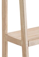 Bengal Manor Riverview Etagere Display Shelves, Acacia Wood White Wash