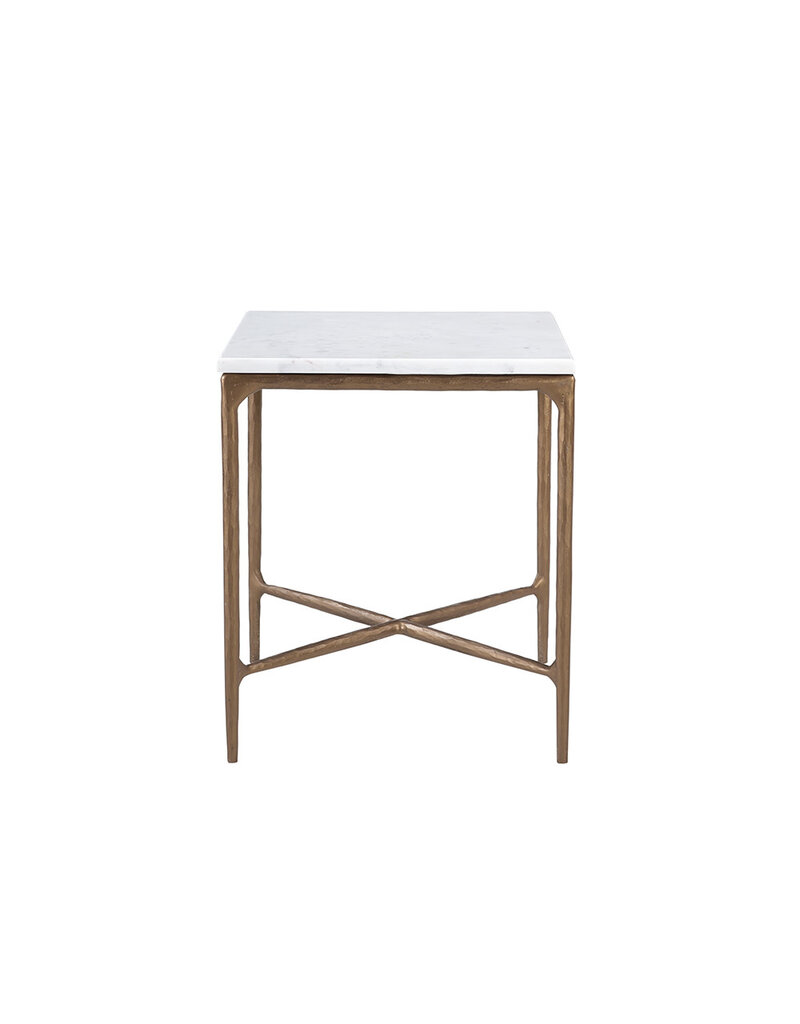 Gilda Gilda Side Table, Gold, Marble, Top