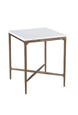 Gilda Gilda Side Table, Gold, Marble, Top