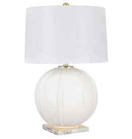 Atelier Madison Table Lamp, Matta Finish Ceramic