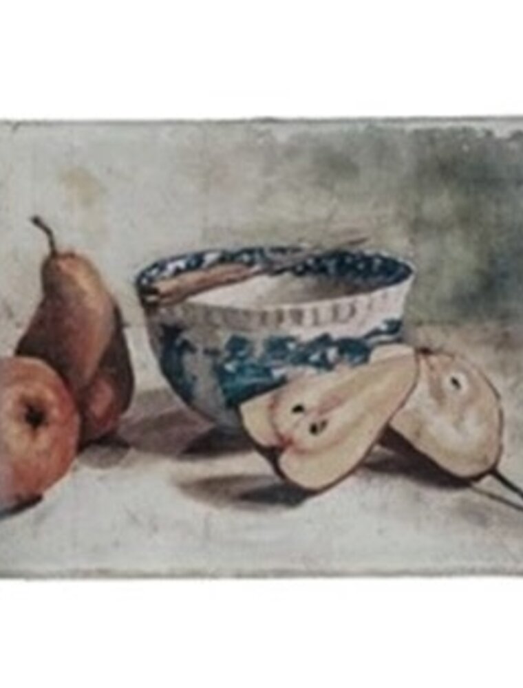 Meadow Pear Canvas Still Life