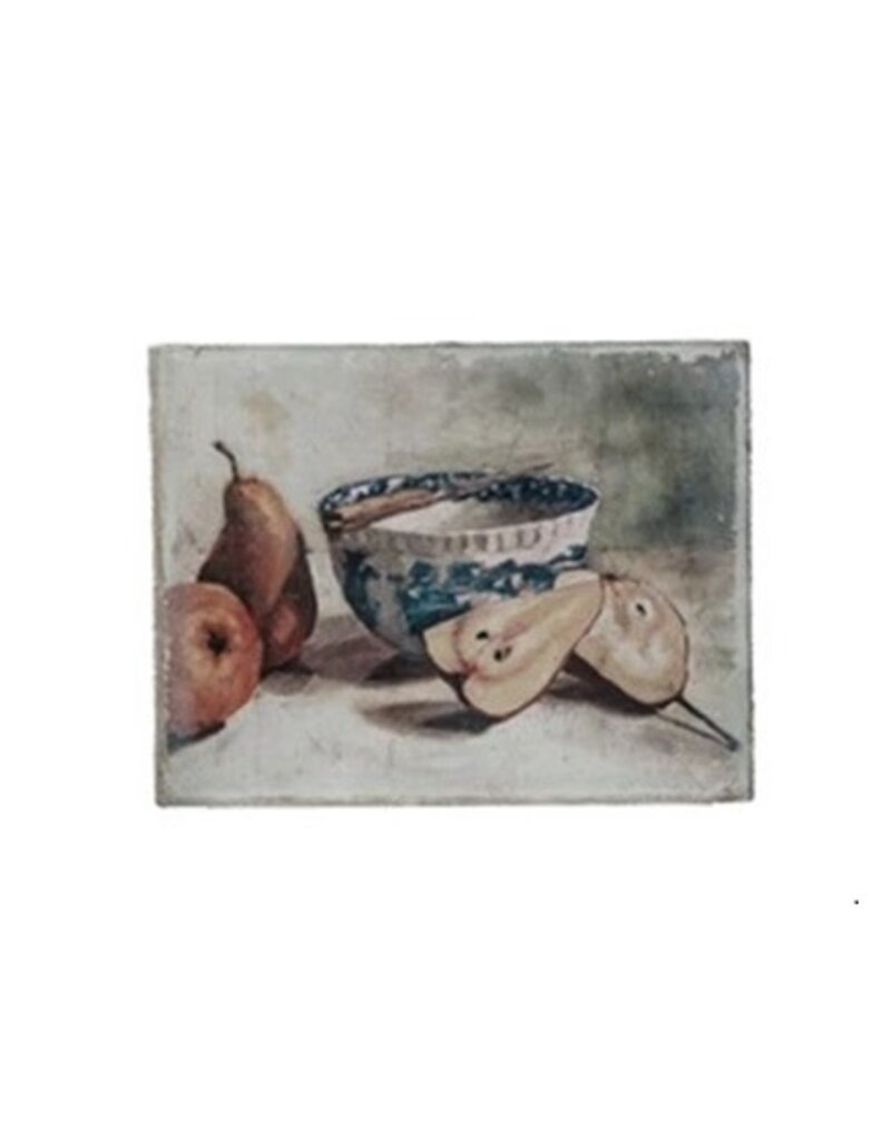 Meadow Pear Canvas Still Life