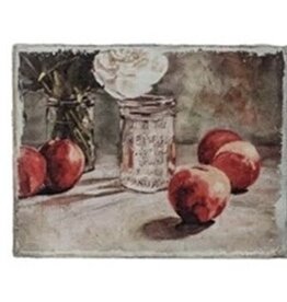 Meadow Peach Canvas Still Life