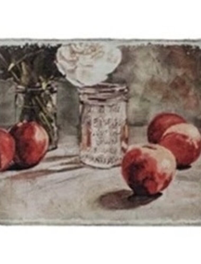 Meadow Peach Canvas Still Life