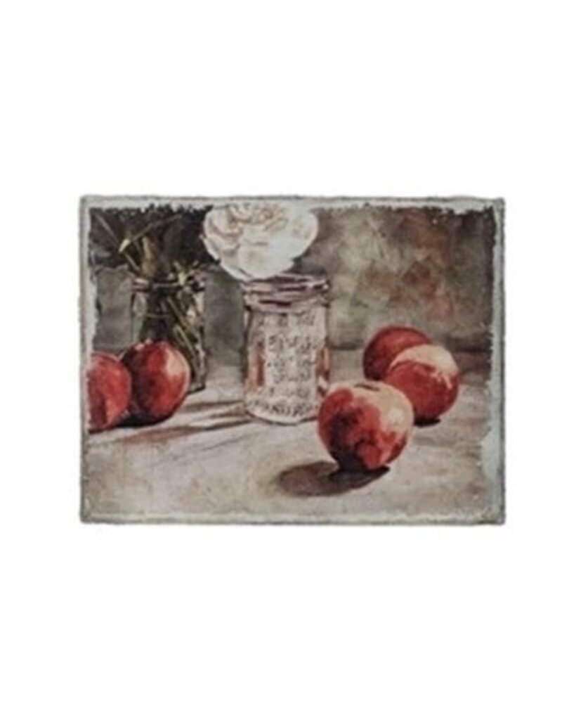 Meadow Peach Canvas Still Life