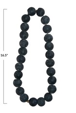 Sunset Villa Black Cement Beads