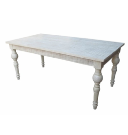 Rectangle Table (Washed White)