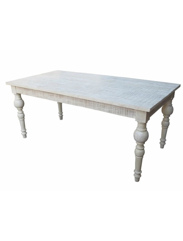 Rectangle Table (Washed White)