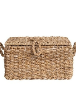 Await Medium Seagrass & Wire Framed Trunk