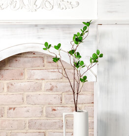 32" Green Leaf Branch