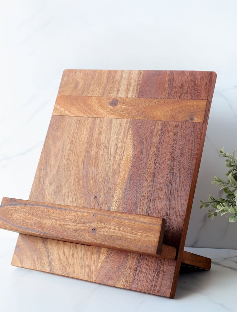 Wood Book Stand
