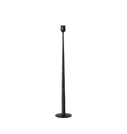 Collected Notions XLarge Hand-Forged Cast Iron Taper Holder, Black