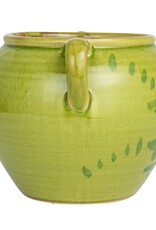 Sunset Villa Hand-Painted Terra-cotta Urn w/ Handles