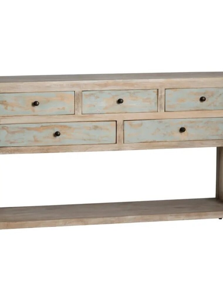 Grand Harbor Grand Harbor Console Table, 5-Drawer