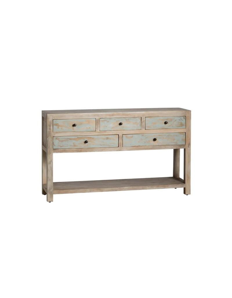 Grand Harbor Grand Harbor Console Table, 5-Drawer